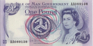 P-40c One Pound Banknote
