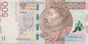 Poland 500 Złotych
AF 8236121 Banknote