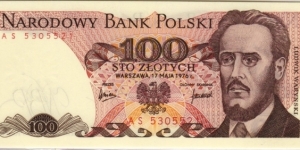 P-143b 100 Zlotych Banknote