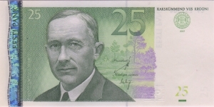 P-87 25 Krooni Banknote