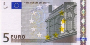 P-8p 5 Euros Banknote