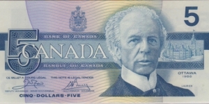 BC-56a $5 (Yellow B.P.N) Banknote