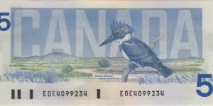 Banknote from Canada