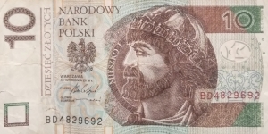 Poland 10 Złotych
BD 4829692 Banknote