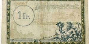 Banknote from France