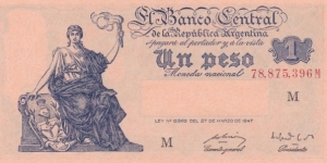 1 Peso Banknote