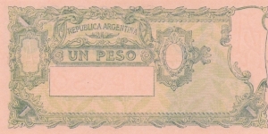 Banknote from Argentina