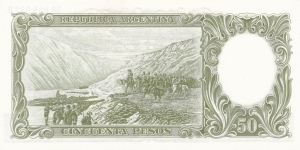 Banknote from Argentina