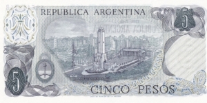 Banknote from Argentina