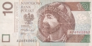 Poland 10 Złotych
AU 4848660 Banknote