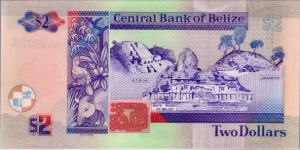 Banknote from Belize