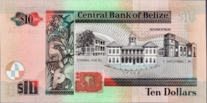 Banknote from Belize