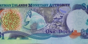 Banknote from Cayman Islands