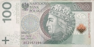 Poland 100 Złotych
BE 2357299 Banknote