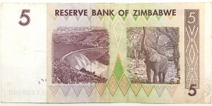 Banknote from Zimbabwe