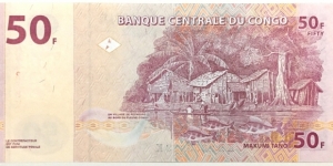 Banknote from Congo