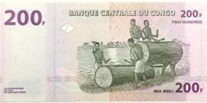 Banknote from Congo