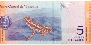 Banknote from Venezuela