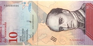 10 Bolivares Banknote