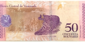 Banknote from Venezuela