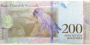 Banknote from Venezuela