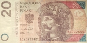 Poland 20 Złotych
BC 2326662 Banknote