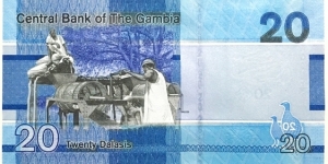 Banknote from Gambia