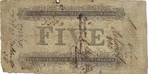 Banknote from United Kingdom