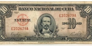 10 Pesos(1949) Banknote