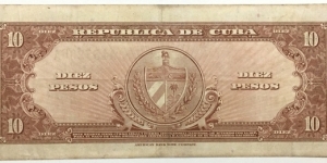 Banknote from Cuba