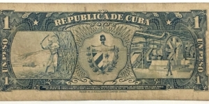 Banknote from Cuba