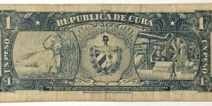 Banknote from Cuba