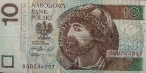 Poland 10 Złotych
BG 0244907 Banknote