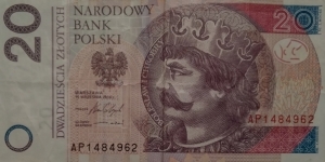 Poland 20 Złotych
AP 1484962 Banknote