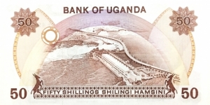 Banknote from Uganda