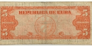 Banknote from Cuba