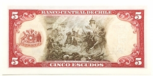 Banknote from Chile