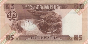 Banknote from Zambia