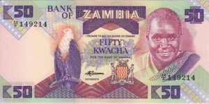 P-28a 50 Kwacha Banknote