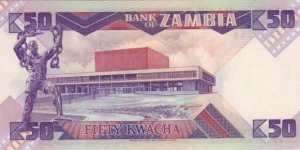 Banknote from Zambia