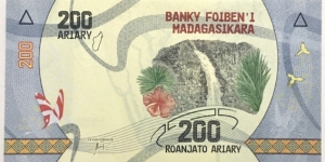 Banknote from Madagascar