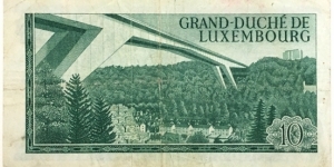 Banknote from Luxembourg