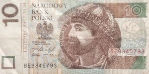 Poland 10 Złotych
BE 9345793 Banknote