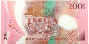 Banknote from Vanuatu