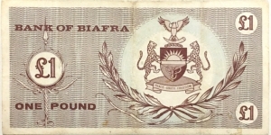 Banknote from Biafra