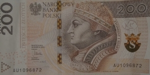 Poland 200 Złotych
AU 1096872 Banknote