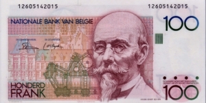 P-140 100 Francs Banknote