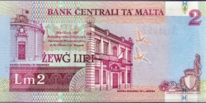 Banknote from Malta