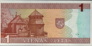 Banknote from Lithuania