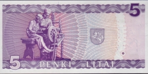 Banknote from Lithuania